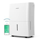 Recensione COMFEE' Deumidificatore Casa Muffa 16L/24h, Adatto fino a 32㎡, Tanica da 3L, Deumidificazione Smart, Controllo WiFi, Compatibile con Alexa, Ruote Piroettanti, Timer, MDDF-16DEN7 WF