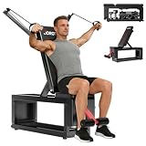 Recensione JOROTO MD85 Panca Palestra Regolabile con Deposito Integrato, 990LBS/450KG Capacità Panca Pesi Multifunzione, Braccio di Trazione 9 Posizioni e Schienale 7 Posizioni Panca Piana per Palestra a Casa