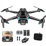 Recensione Drone con Telecamera 4K HD per Principianti, 84 Minuti di Volo (3 Batterie), 800m Portata WiFi FPV, Motore Brushless, Auto Hover e Auto Follow